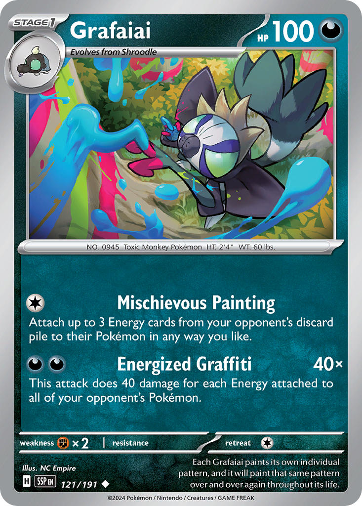 Grafaiai 121/191 Reverse holo