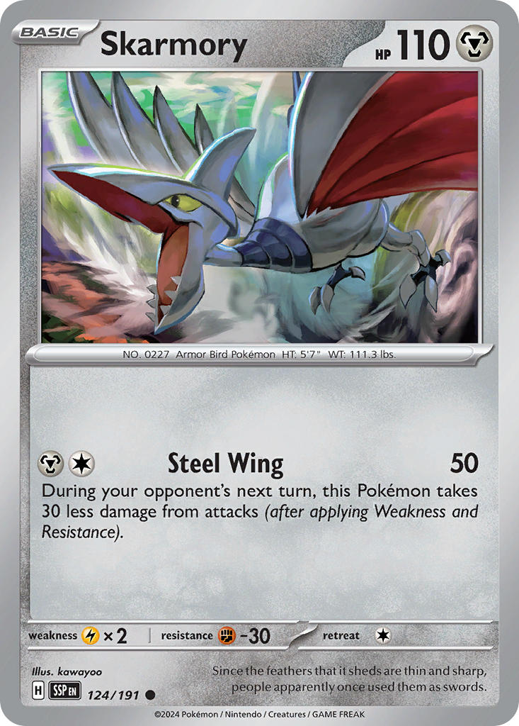 Skarmory 124/191