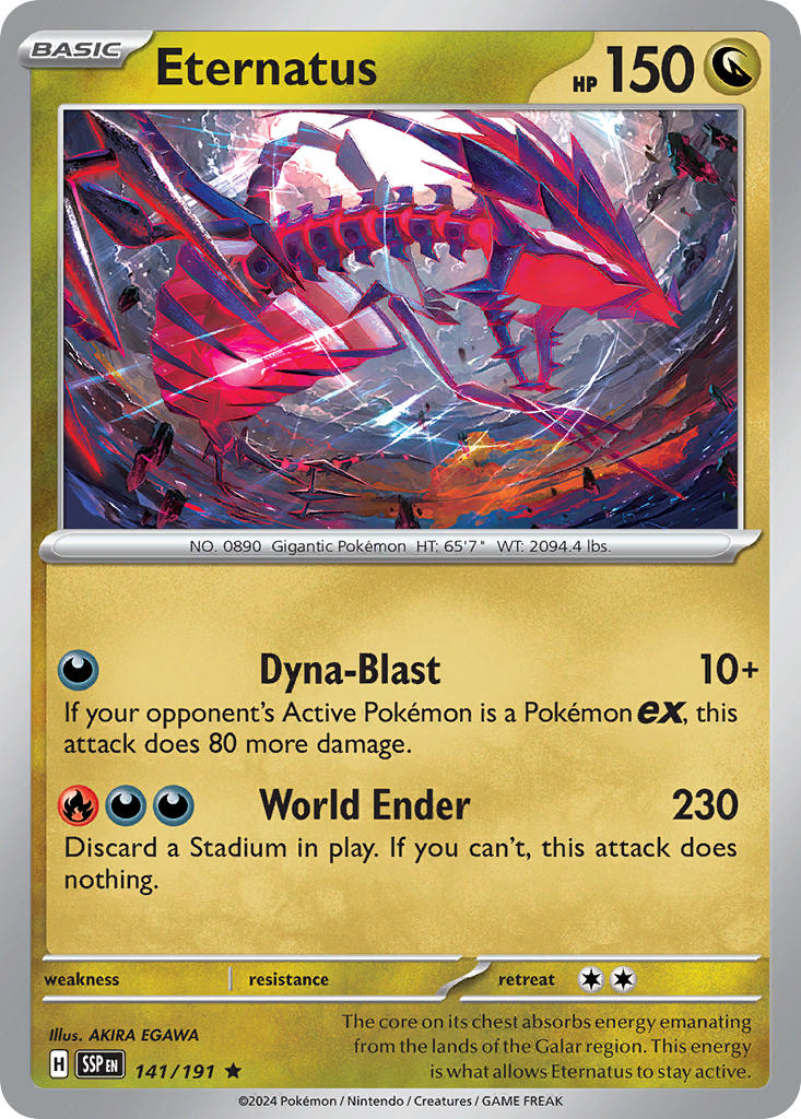 Eternatus 141/191 Reverse holo
