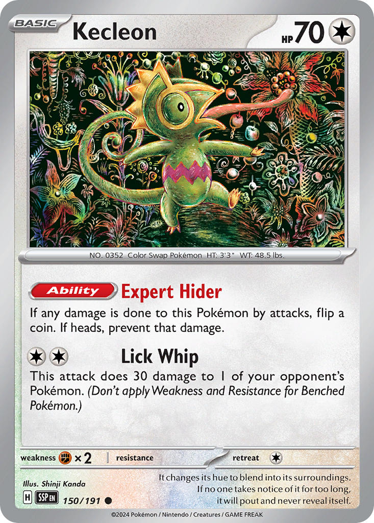 Kecleon 150/191 Reverse holo