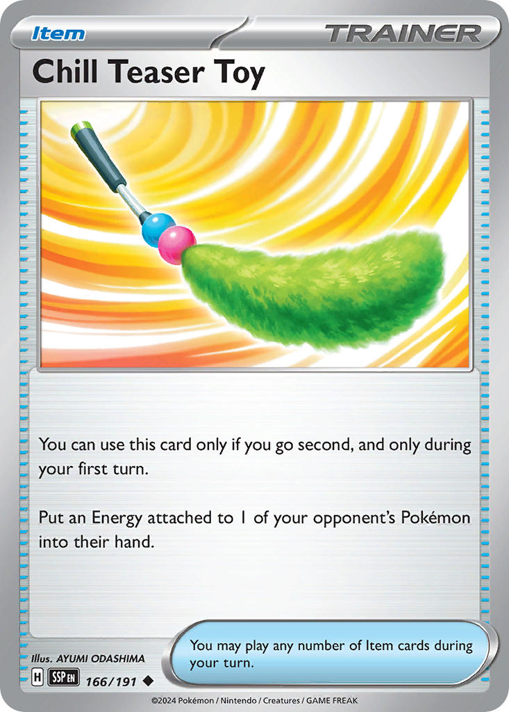 Chill Teaser Toy 166/191 Reverse holo