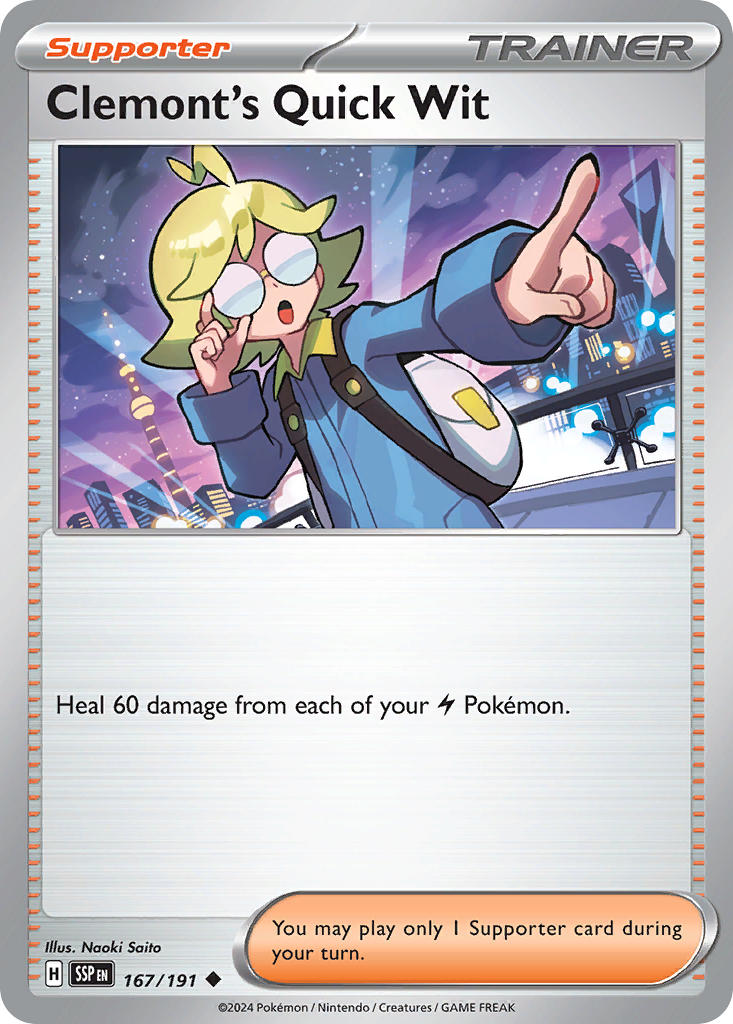 Clemont's Quick Wit 167/191