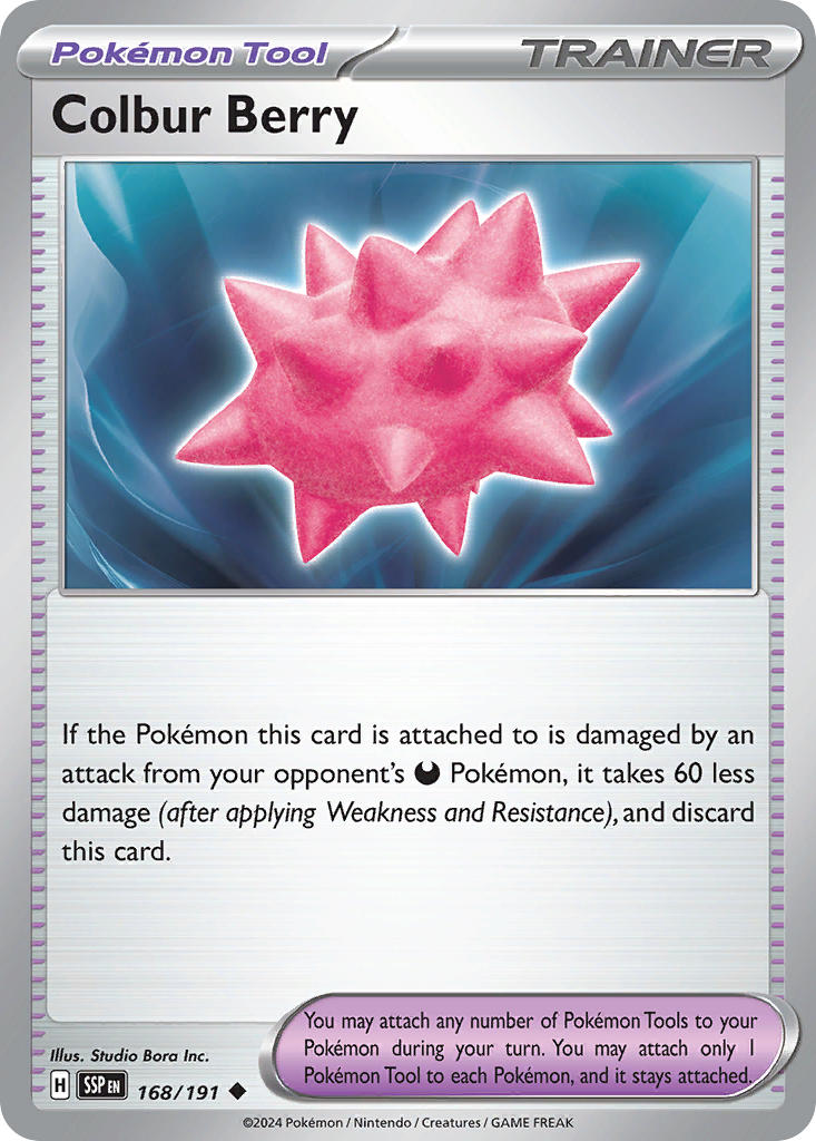 Colbur Berry 168/191 Reverse holo