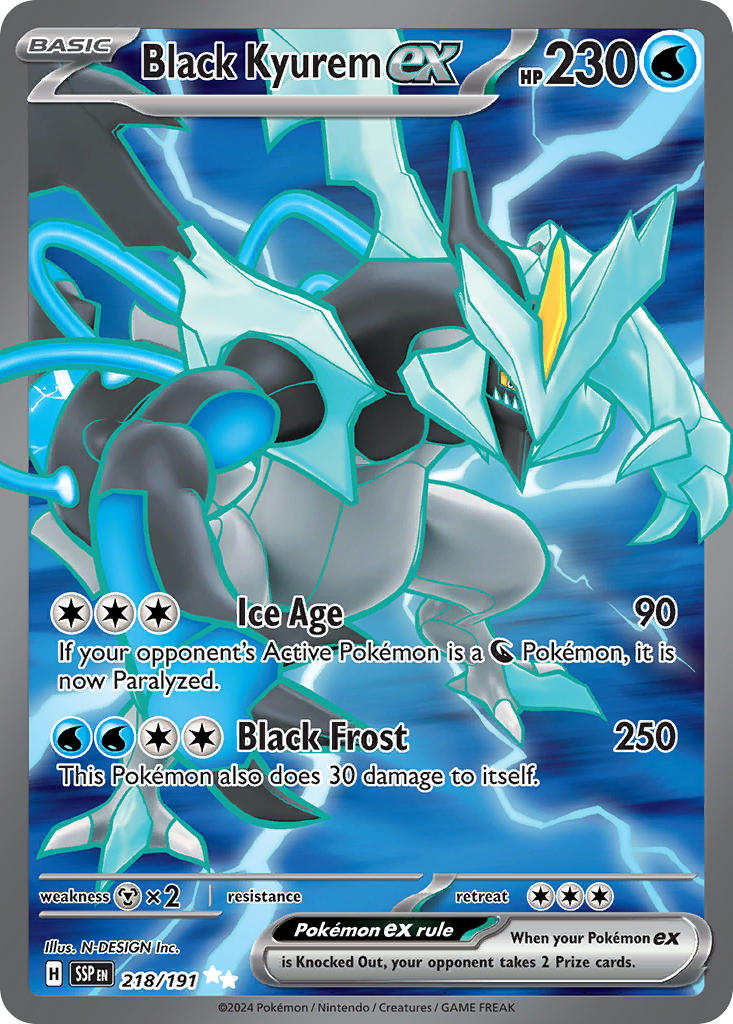 Black Kyuremex 218/191
