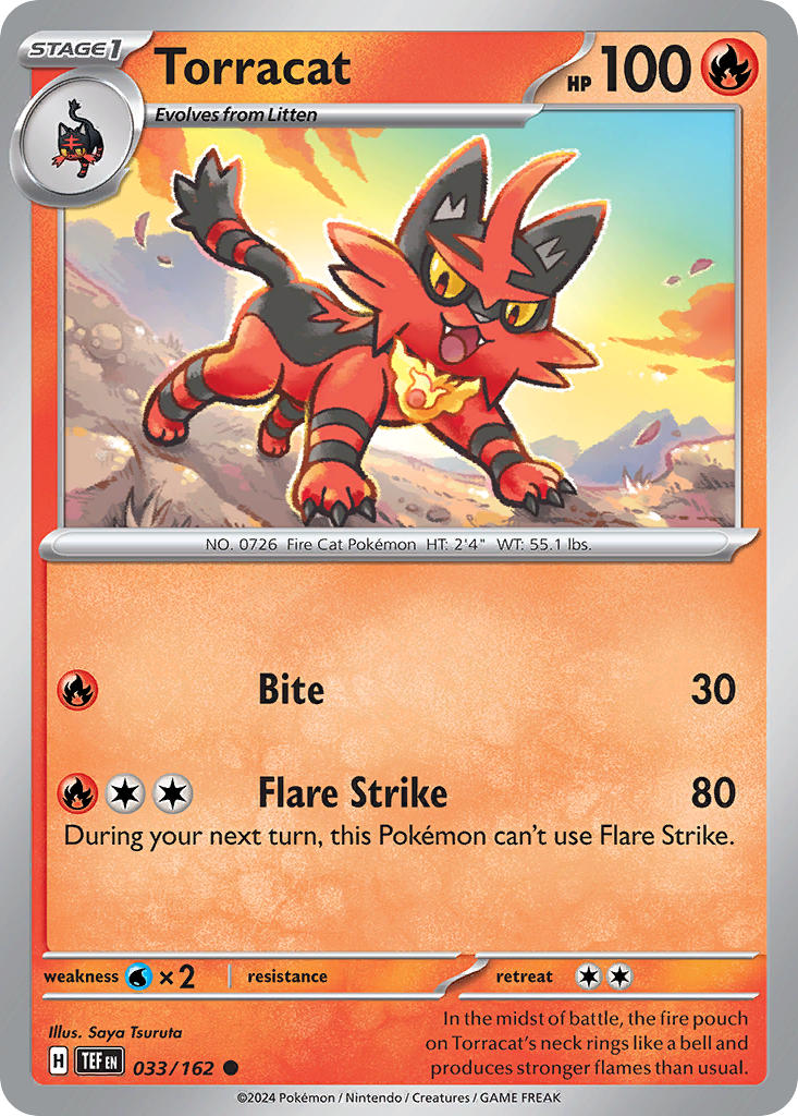 Torracat 033/162 Reverse holo