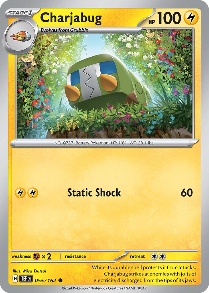 Charjabug 055/162 Reverse holo