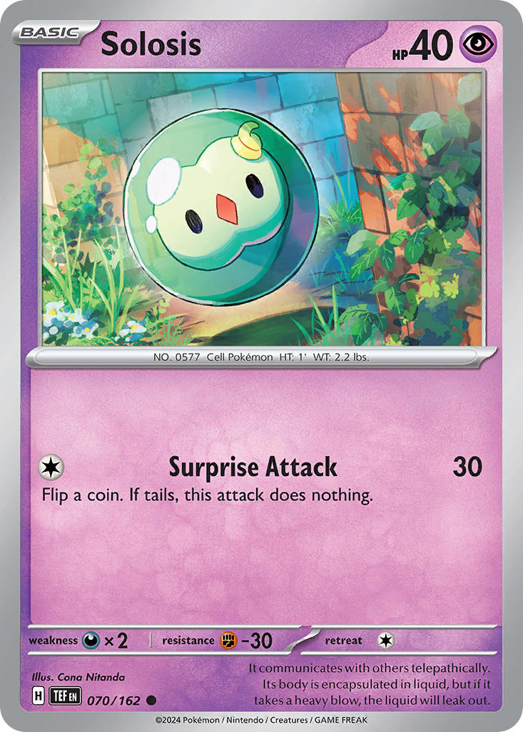 Solosis 070/162 Reverse holo