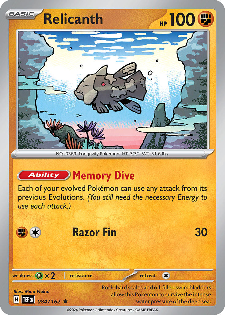 Relicanth 84/162
