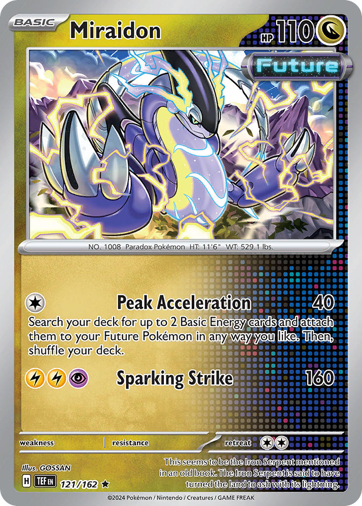 Miraidon 121/162 Reverse holo