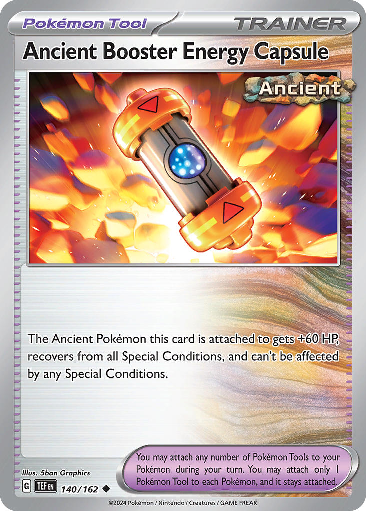 Ancient Booster Energy Capsule 140/162 Reverse holo
