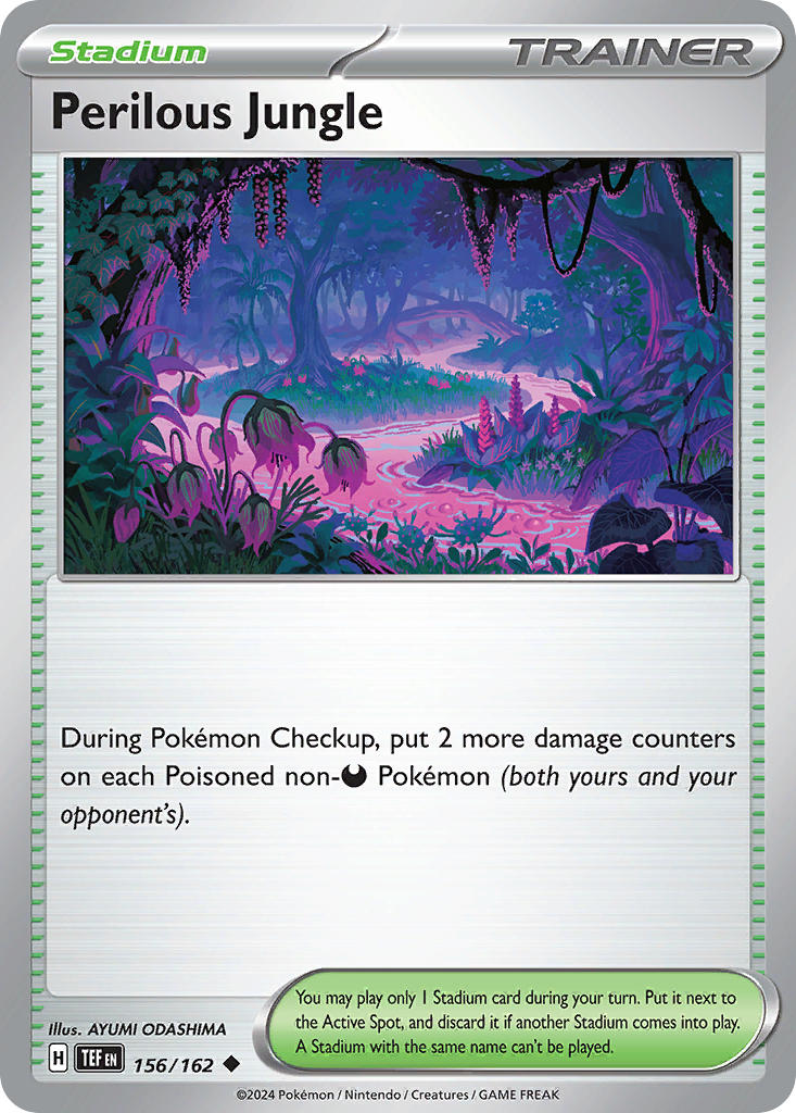 Perilous Jungle 156/162 Reverse holo
