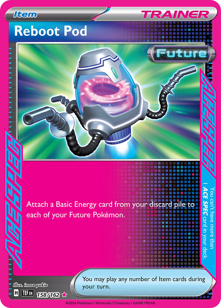 Reboot Pod 158/162 Reverse holo