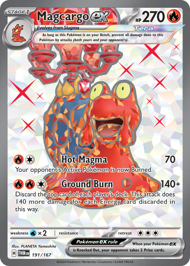 Magcargoex 191/167