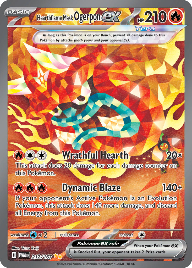 Hearthflame Mask Ogerponex 212/167